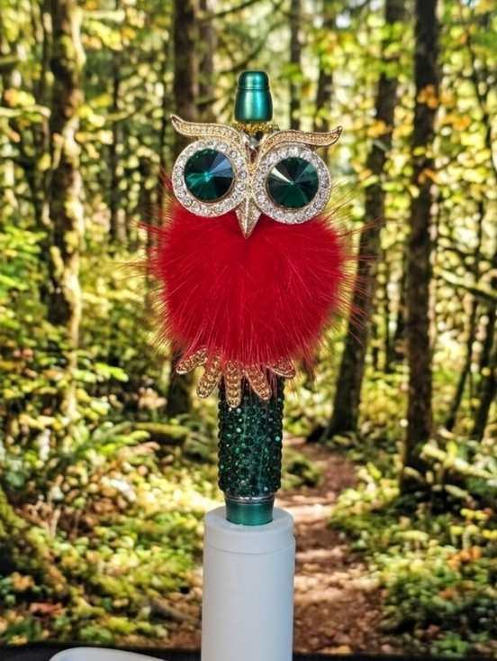 Other - Beaded Pen The Winged Emerald